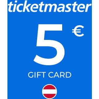 Ticketmaster Gift Card 5 EUR Key - AUSTRIA
