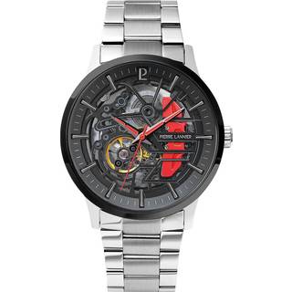 Pierre Lannier Paddock 343B151 - Herre - 43 mm - Analog - Automatisk - Mineralglas