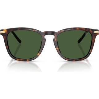 Ralph Lauren Mand RL8233U 500371 Solbriller Acetat Brun Grøn Firkantet Normal