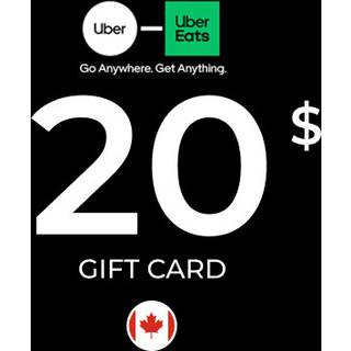 Uber Eats Gift Card 20 CAD Key - CANADA