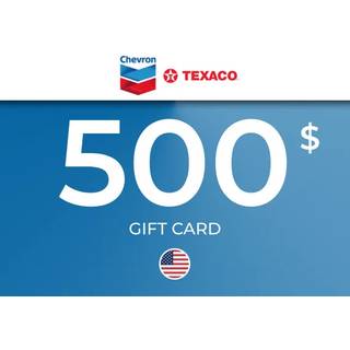 Chevron and Texaco USA Gift Card 500 USD Key - UNITED STATES