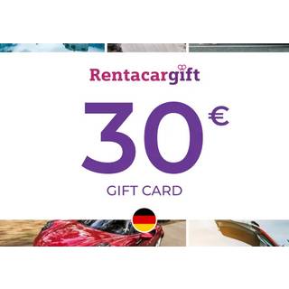 RentacarGift Gift Card 30 EUR Key - GERMANY