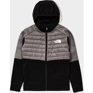 The North Face Hybrid Full Zip Hoodie Junior, Sort - XXL