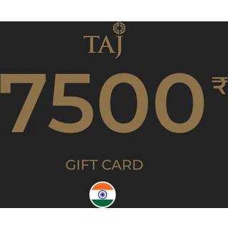 Taj Hotels Gift Card 7500 INR Key - INDIA
