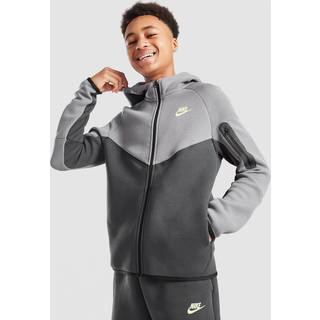 Nike Tech Fleece Full Zip Hoodie Junior, Grå - 10-12Y