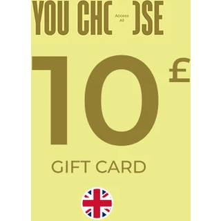 YouChoose Fashion & Beauty Digital Gift Card 10 GBP Key - UNITED KINGDOM
