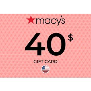 Macy's Gift Card 40 USD Key - UNITED STATES