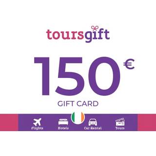 ToursGift Gift Card 150 EUR Key - IRELAND