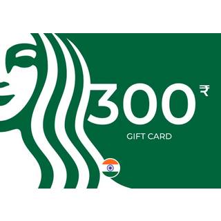 Starbucks Gift Card 300 INR Key - INDIA