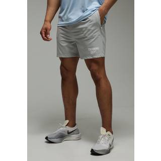Mens Grey Training Dept Performance Ripstop 5inch Short