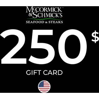 McCormick & Schmick's Gift Card 250 USD Key - UNITED STATES