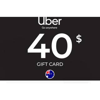 Uber Rides Gift Card 40 AUD Key - AUSTRALIA