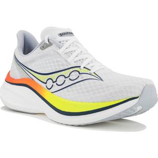 Saucony Endorphin Speed 5 Competition Running Shoe Men - White, Lemon, Size 11 - white