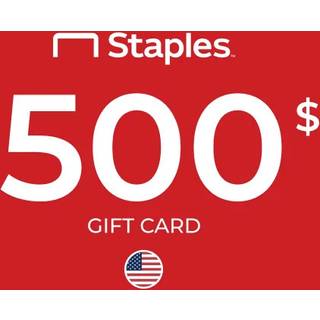 Staples Gift Card 500 USD Key - UNITED STATES