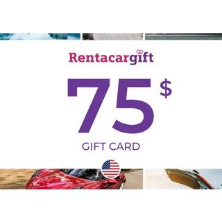 RentacarGift Gift Card 75 USD Key - UNITED STATES