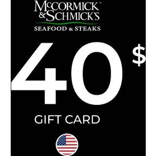 McCormick & Schmick's Gift Card 40 USD Key - UNITED STATES