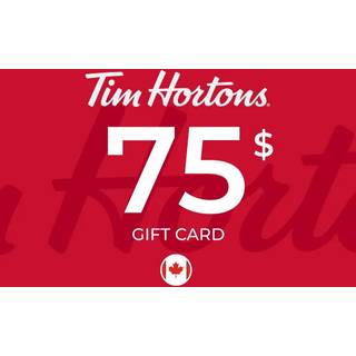 Tim Horton's Gift Card 75 CAD Key - CANADA