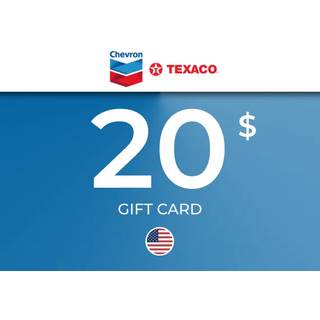 Chevron and Texaco USA Gift Card 20 USD Key - UNITED STATES
