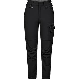 ENGEL Entire dame servicebukser med 4-vejs stræk Sort/Antrazitgrå 2342-234 34