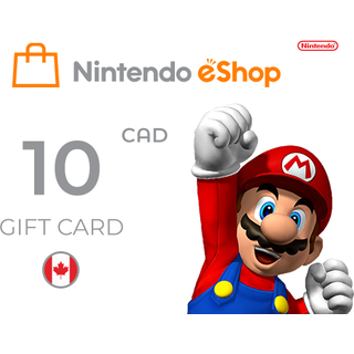 Nintendo eShop Card 10 CAD Key - CANADA