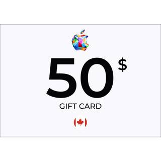 Apple Gift Card 50 CAD Key - CANADA