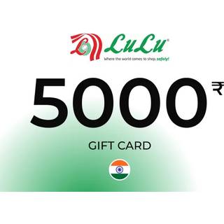 Lulu Hypermarket Gift Card 5000 INR Key - INDIA