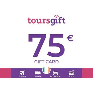 ToursGift Gift Card 75 EUR Key - IRELAND