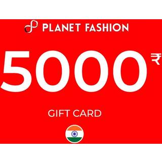 Planet Fashion Gift Card 5000 INR Key - INDIA
