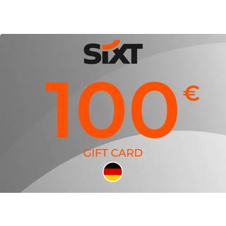Sixt Gift Card 100 EUR Key - GERMANY