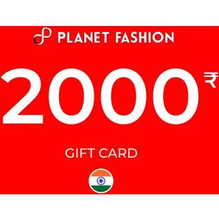 Planet Fashion Gift Card 2000 INR Key - INDIA