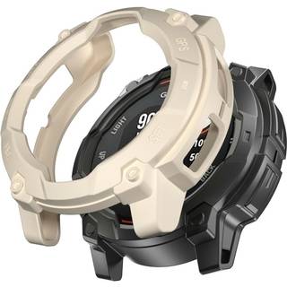 Garmin Instinct 3 Solar (45mm) Rugged Plastik Cover - Hvid