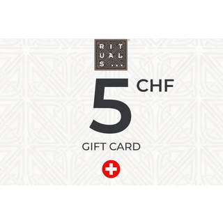 Rituals Gift Card 5 CHF Key - SWITZERLAND