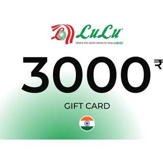Lulu Hypermarket Gift Card 3000 INR Key - INDIA