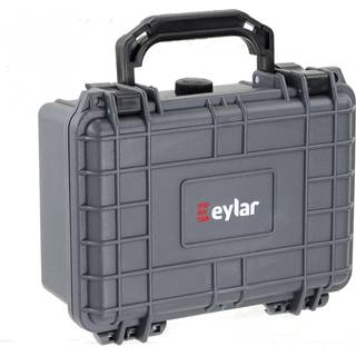 Eylar Protective Hard Case Vand- og st?dsikker m/skum TSA-godkendt 8,12 tommer 6,56 tommer 3,56 tommer (gr?)