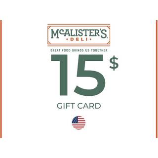 McAlister’s Gift Card 15 USD Key - UNITED STATES