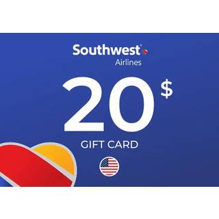 Southwest Airlines Gift Card 20 USD Key - UNITED STATES