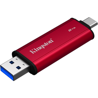 Kingston Technology 2TB Dual USB-A/C Portable SSD, Up to 1050MB/s USB 3.2 Gen 2