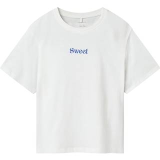 NAME IT T-shirt Jessa Bright White