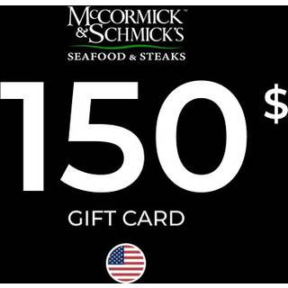 McCormick & Schmick's Gift Card 150 USD Key - UNITED STATES