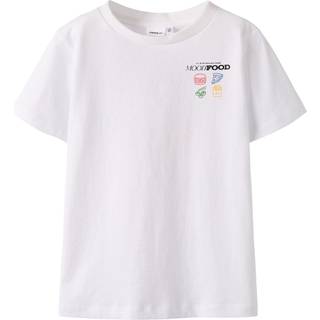 NAME IT T-Shirt Lauken Bright White