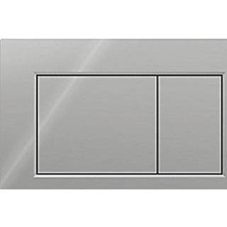 GEBERIT Sigma01 betjeningplade til dobbetskyl square Blankforkromet