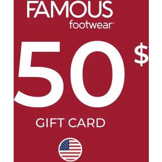 Famous Footwear Gift Card 50 USD Key - UNITED STATES