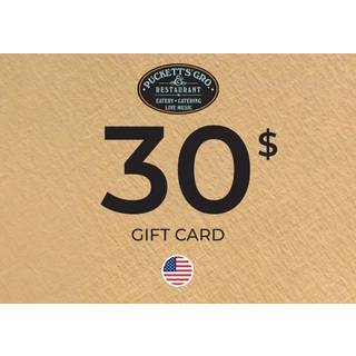 Puckett's Grocery Gift Card 30 USD Key - UNITED STATES