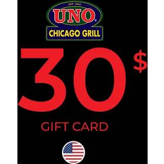 Uno Chicago Grill Gift Card 30 USD Key - UNITED STATES