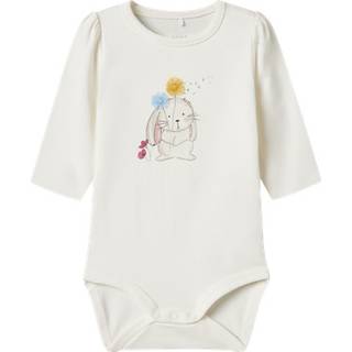 NAME IT Langærmet Body Korn Cloud Dancer