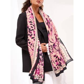 Lipsy Lipsy Pink Animal Lightweight Printed Scarf