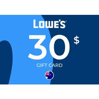 Lowes Gift Card 30 AUD Key - AUSTRALIA