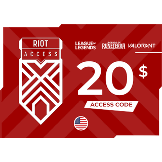 Riot Access Code 20 USD Key - UNITED STATES
