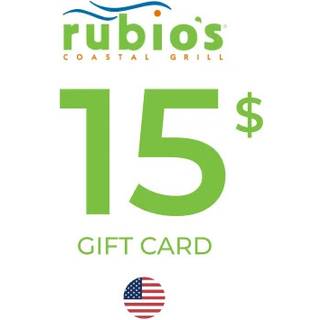 Rubio’s Coastal Grill Gift Card 15 USD Key - UNITED STATES