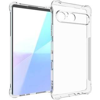 Sony Xperia 10 VII Stødsikkert Silikone Cover - Gennemsigtig